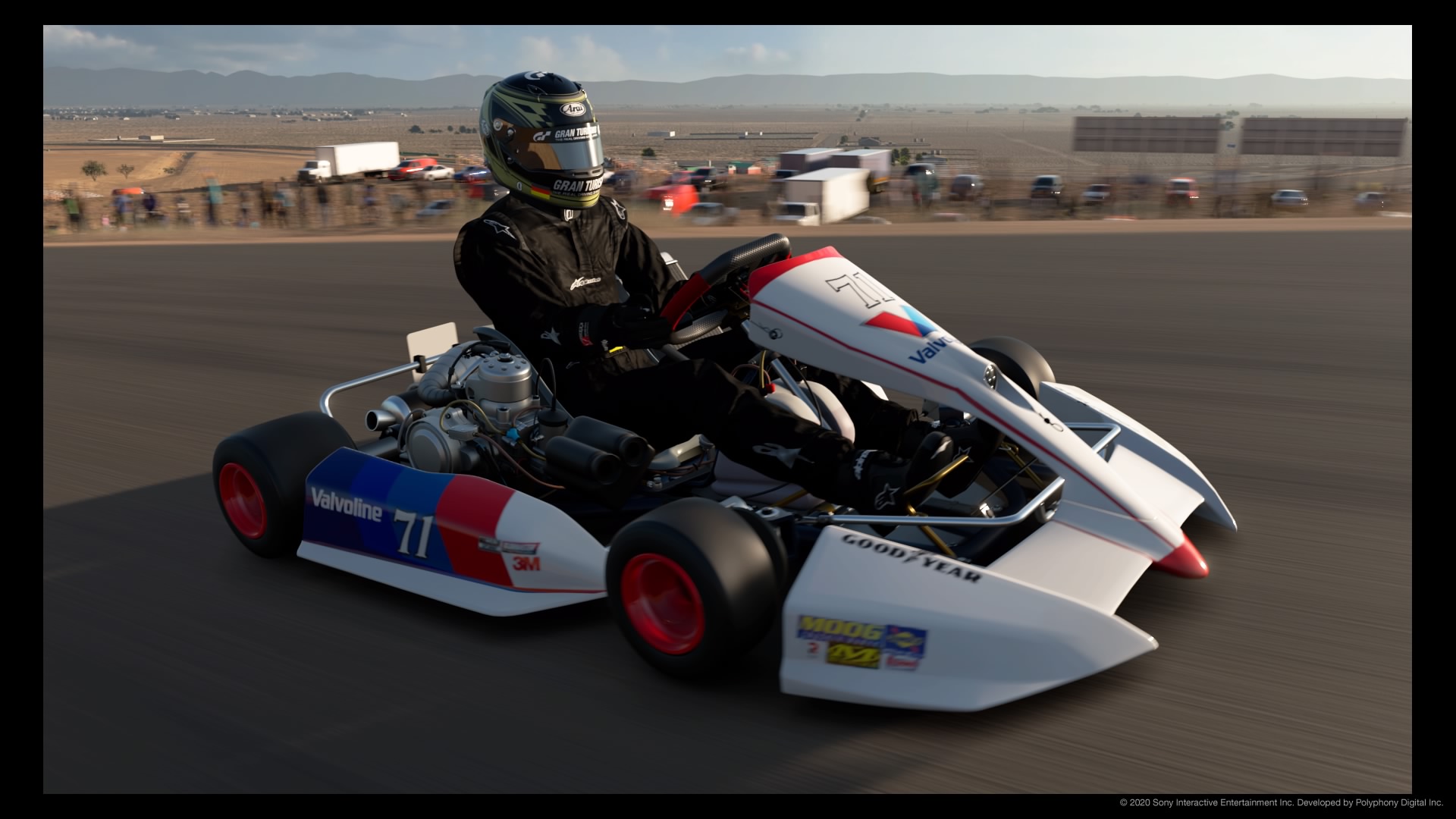 GVC World Tour - Outtake - Rennen 2 - GVC Hart am Kart! Willow Springs International Raceway: Horse Thief Mile