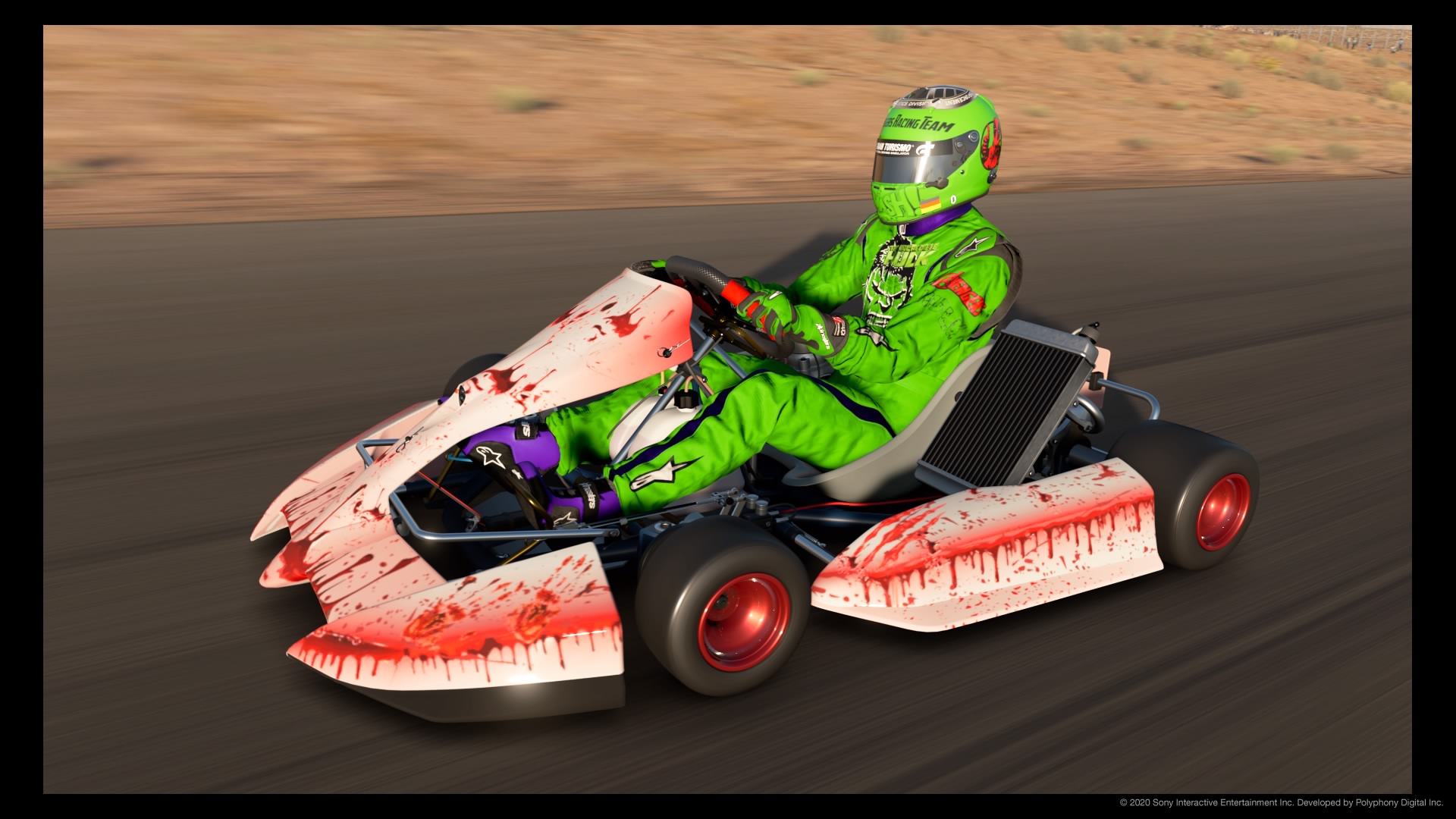 GVC World Tour - Outtake - Rennen 2 - GVC Hart am Kart! Willow Springs International Raceway: Horse Thief Mile