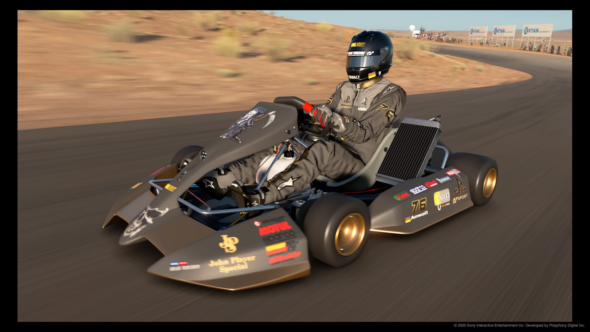 GVC World Tour - Outtake - Rennen 2 - GVC Hart am Kart! Willow Springs International Raceway: Horse Thief Mile