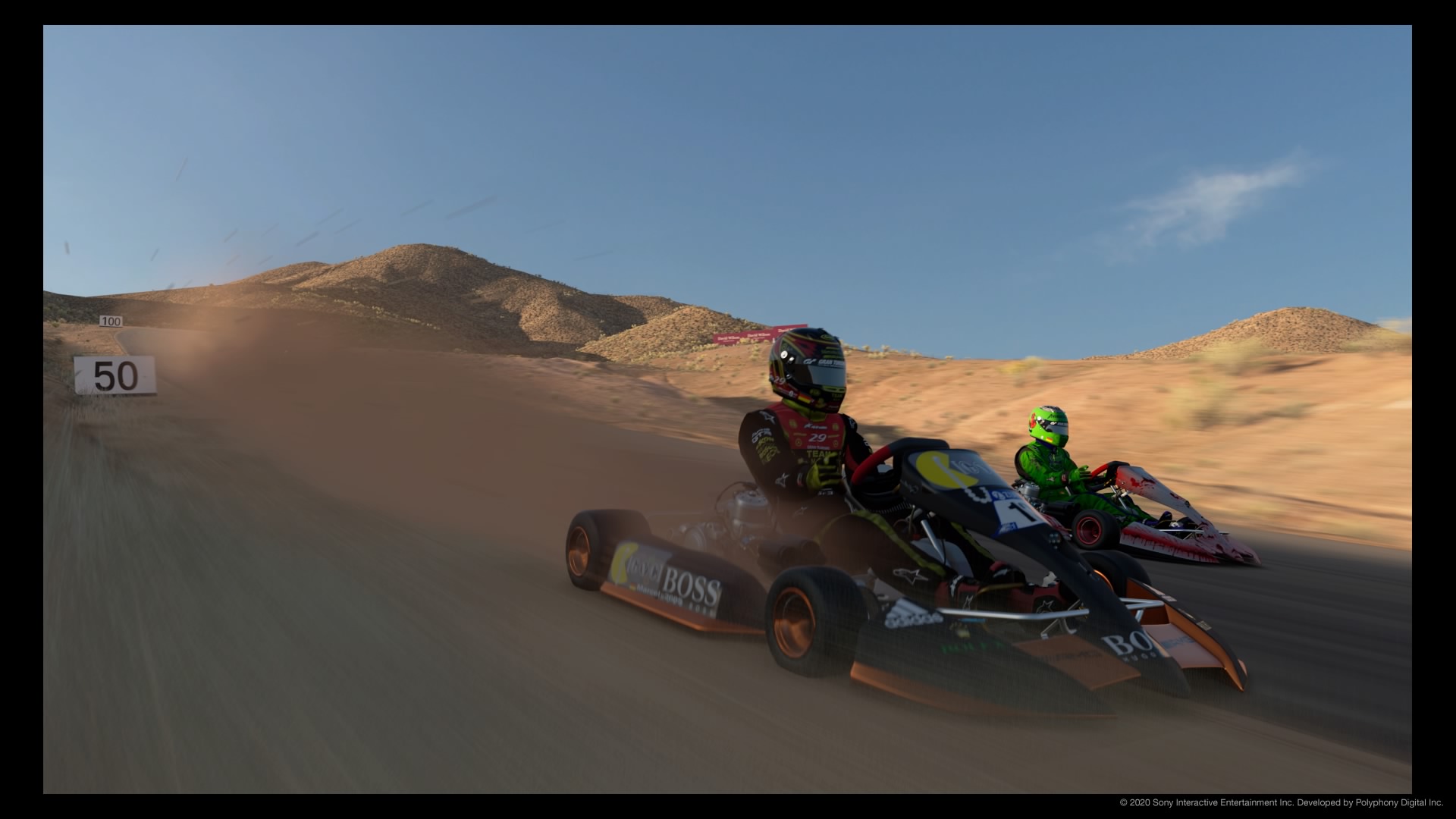 GVC World Tour - Outtake - Rennen 2 - GVC Hart am Kart! Willow Springs International Raceway: Horse Thief Mile