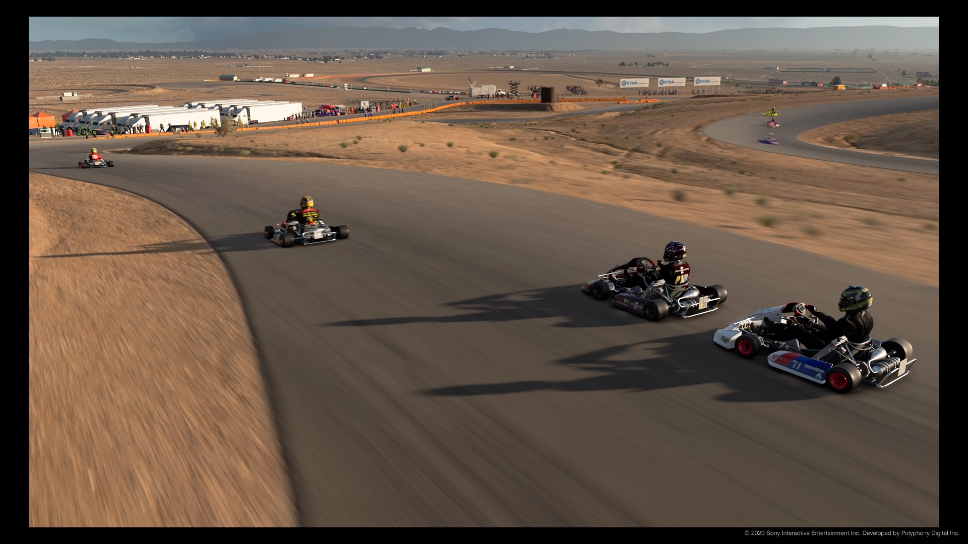 GVC World Tour - Outtake - Rennen 2 - GVC Hart am Kart! Willow Springs International Raceway: Horse Thief Mile