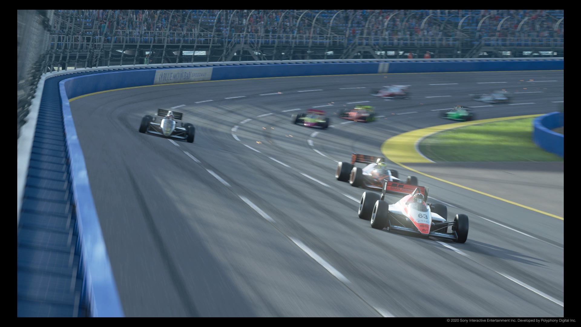 GVC World Tour - Outtake - Rennen 12 - GVC INDICAR TEASER - BLUE MOON BAY SPEEDWAY - GR.X - GRAN TURISMO F1500T-A